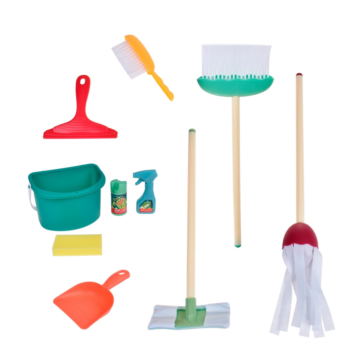 Set De Limpieza Y Aseo Categoría: Profesiones Tipo producto: Juguetes de profesiones y roles